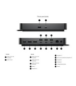 Dell Pro Thunderbolt 4 Smart Dock - SD25TB4 - 180W