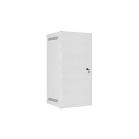 LANBERG RACKOVÁ SKŘÍŇ 10" NÁSTĚNNÁ 12U/280X310 PRO VLASTNÍ MONTÁŽ S KOVOVÝMI DVEŘMI ŠEDÁ  (PLOCHÉ BALENÍ)