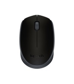Logitech M171/Kancelářská/Optická/1 000 DPI/Bezdrátová USB/Černá