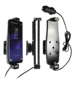 Brodit držák do auta na Samsung Galaxy S10/S9/S8 a jiné s pružinou, s nab. z cig. zapalovače/USB