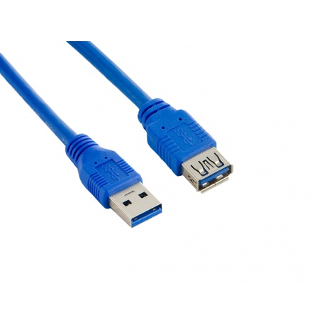 4World Kabel USB 3.0 AM-AF 0.5m Blue