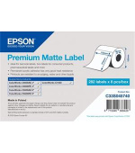 EPSON Premium Matte Label - Die-Cut Roll: 105mm x 210mm, 282 labels