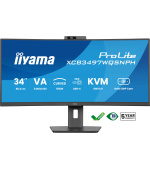 iiyama ProLite/XCB3497WQSNPH-B1/34"/VA/wQHD/120Hz/0,4ms/Black/3R
