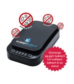 Screenshield™ UV sterilizátor pro mobilní telefony a drobné předměty (černá)