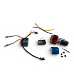 SET elektronický regulátor otáček 50A + přijímač MN 2.4 GHz+ motor 370