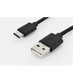Digitus USB Type-C connection cable, type C to A M/M, 1.8m, High-Speed, bl