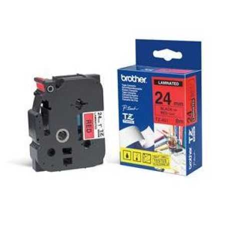 Brother - TZe-451, červená/ černá - 1ks (24mm, lamin.)
