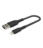 Belkin BOOST CHARGE™ Lightning/USB-A kabel, 15cm, černý - odolný
