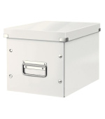 LEITZ Čtvercová krabice Click&Store, velikost M (A5), bílá