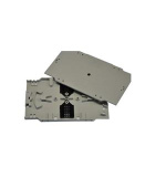 OPTIX Kazeta pro uchycení optického svaru 2x6 pozic, béžová