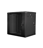 LANBERG RACKOVÁ SKŘÍŇ 19" DVOUDÍLNÁ NÁSTĚNNÁ 12U/600X600 (FLAT PACK) ČERNÁ