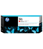 HP 745 inkoustová náplň chrom. červená, F9K06A