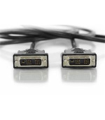 Digitus DVI connection cable, DVI(18+1) M/M, 2.0m, DVI-D Single Link, bl