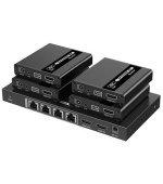 PremiumCord HDMI 1-4 splitter+extender po CAT6/6a/7, UHD 4K@30Hz až na 70m