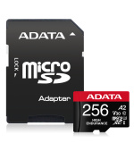 Adata High Endurance/Micro SD/256GB/UHS-I U3 / Class 10/+ Adaptér
