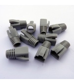DATACOM krytka pro RJ45 (CAT6A,CAT7) šedý (10ks)