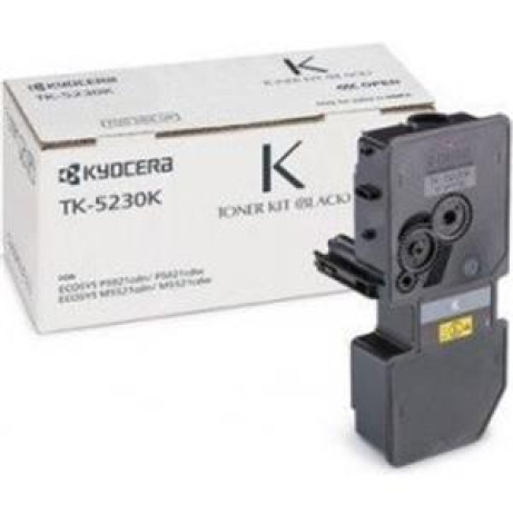 Kyocera toner TK-5230K černý na 2 600 A4 (při 5% pokrytí), pro M5521cdn/cdw, P5021cdn/cdw