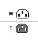 System x Power Cable C13-C14 - 12ft