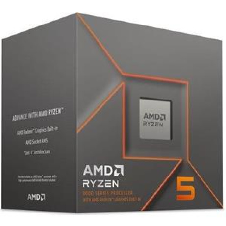 AMD Ryzen 5 6C/12T 8500G (3.5/5.0GHz,22MB,65W,AM5, AMD Radeon 740M Graphics) Box, chladič Wraith Stealth