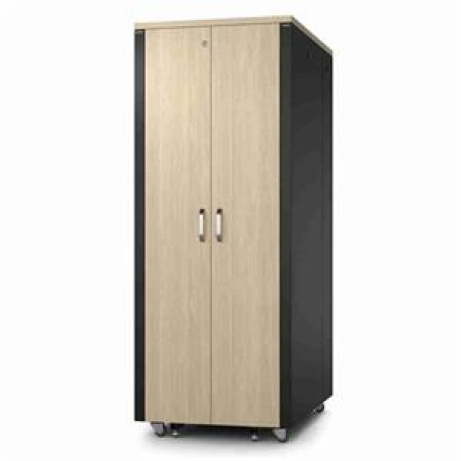 APC NetShelter Soundproof, 32U, Server Rack Enclosure, 230V, javor
