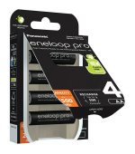 Panasonic Eneloop Pro AA NiMH 1,2V 2500mAh BL4