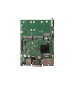 MikroTik RouterBOARD RBM33G, Dual Core 880MHz CPU, 256MB RAM, 3x Gbit LAN, 2x miniPCI-e, ROS L4