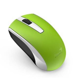 Genius ECO-8100 Myš, bezdrátová, optická, 1600dpi, dobíjecí,USB, zelená
