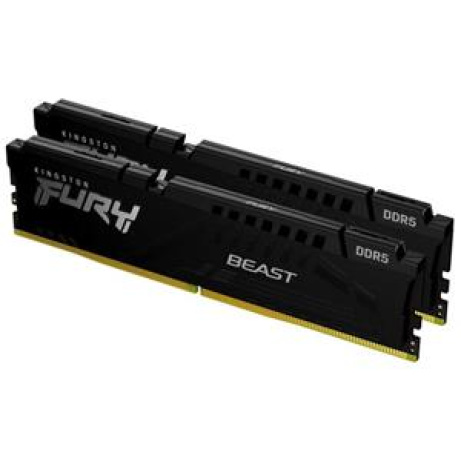 KINGSTON 16GB 5200MHz DDR5 CL40 DIMM (Kit of 2) FURY Beast Black