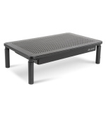 Allsop tříúrovňový nastavitelný stojan na monitor