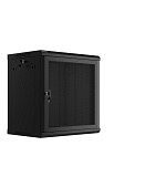LANBERG 19" RACKOVÁ SKŘÍŇ 12U/600X450 S PERFOROVANÝMI DVEŘMI ČERNÁ - PLOCHÉ BALENÍ