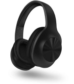 CONNECT IT HYPERBASS BASS+ bezdrátová sluchátka s mikrofonem, ČERNÁ