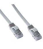 DATACOM Patch cord UTP CAT6 5m šedý FLAT plochý