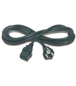 PremiumCord Kabel síťový k počítači 230V 16A 3m IEC 320 C19 konektor