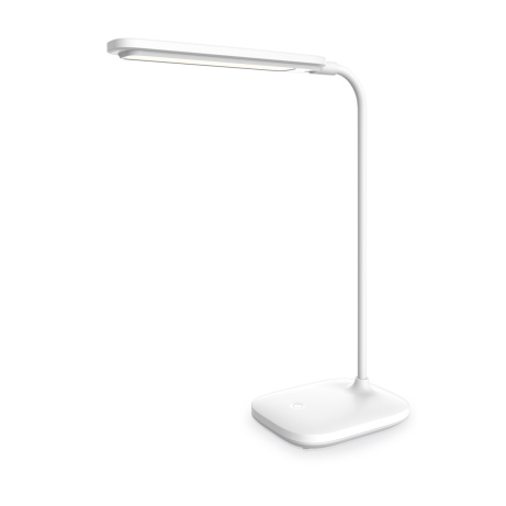Platinet stolní LED lampa 5W stmívatelná, dotykové ovládání, integrovaná baterie 2400mAh, bílá