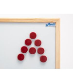 AVELI Set magnetů, červená barva