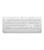 Logitech klávesnice Wireless Keyboard K650, CZ/SK, Bolt přijímač,bluetooth,tlumené klávesy, bílá