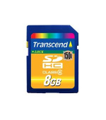 Transcend 8GB SDHC (Class 4) paměťová karta