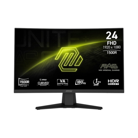 MSI MAG/244C/23,6"/VA/FHD/180Hz/1ms/Černá/3R