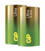GP Alkalická baterie ULTRA D (LR20) - 2ks
