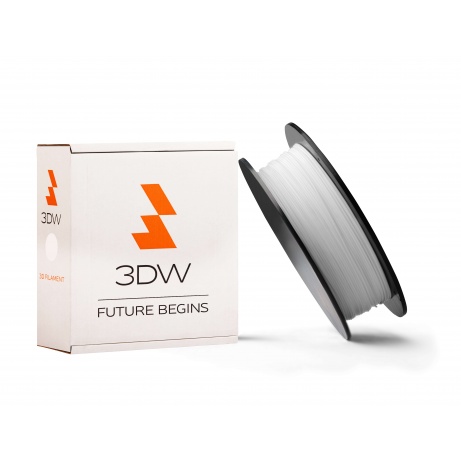 3DW - ABS filament 1,75mm bílá, 1kg, (2x 0,5kg), tisk 220-250°C