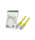 Digitus Patch Cable, UTP, CAT 5e, AWG 26/7, měď, žlutý, 1m