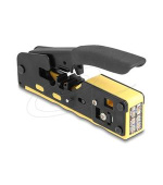 Delock Krimpovací nástroj pro 6P/8P RJ45/RJ11 zástrčky Cat. 5/6/7 s řezačkou a odizolovačem