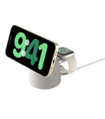 Belkin BOOST CHARGE™ PRO MagSafe 2v1 15W nabíjecí stojan, světlá