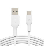Belkin BOOST CHARGE™ USB-C/USB-A kabel, 1m, bílý - 2pack