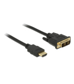 Delock DVI kabel – DVI-D 18+1 samec > HDMI A samec 2 m