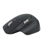 Logitech bezdrátová myš MX Master 3s - USB-C/ 8000dpi/ Logitech Flow/Bolt/7 tlačítek/tichá - Graphite