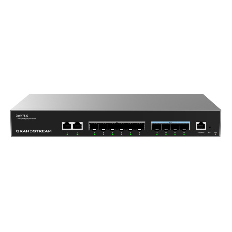 Grandstream GWN7830 L3 Managed Network Switch 2 GbE porty / 6 SFP / 4 SFP+, QoS, DHCP, CLI