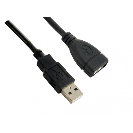 4World Kabel USB 2.0 AM-AF 1.8m Black