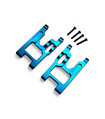 Kovová přední ramena pro model Across- modré (2 ks)