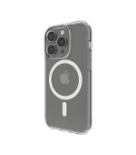 Belkin ochranné pouzdro SheerForce Magnetic Anti-Microbial Protective Case for iPhone 14 Pro - průhledný
